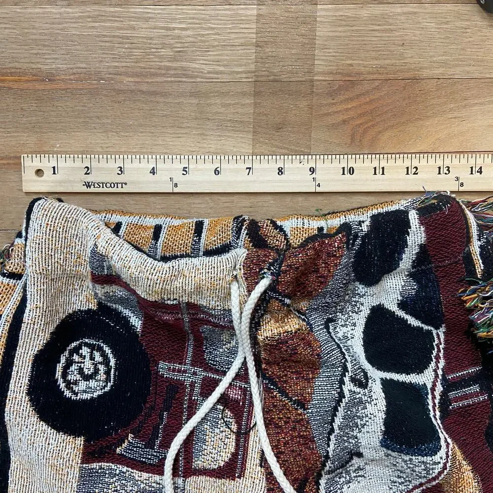 “Dalmatians & Creations” 1/1 Upcycled Women’s Tapestry Pants - Picture 2 of 6